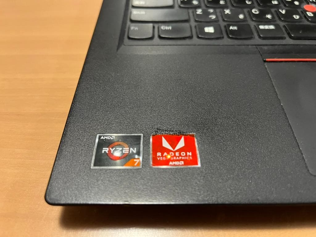 Windowsノート本体 Ryzen7 ThinkPad E495 SSD HDD 1TB