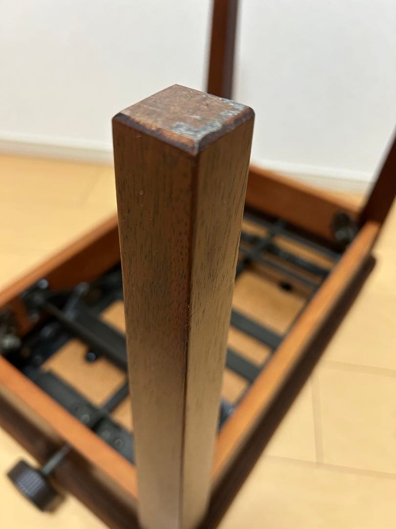 【Rosanoriページ】YAMAHA ピアノ椅子　茶　ウォールナット