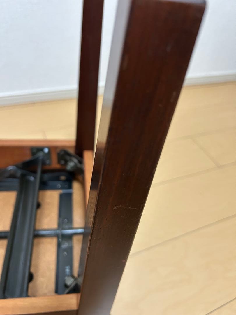 【Rosanoriページ】YAMAHA ピアノ椅子　茶　ウォールナット