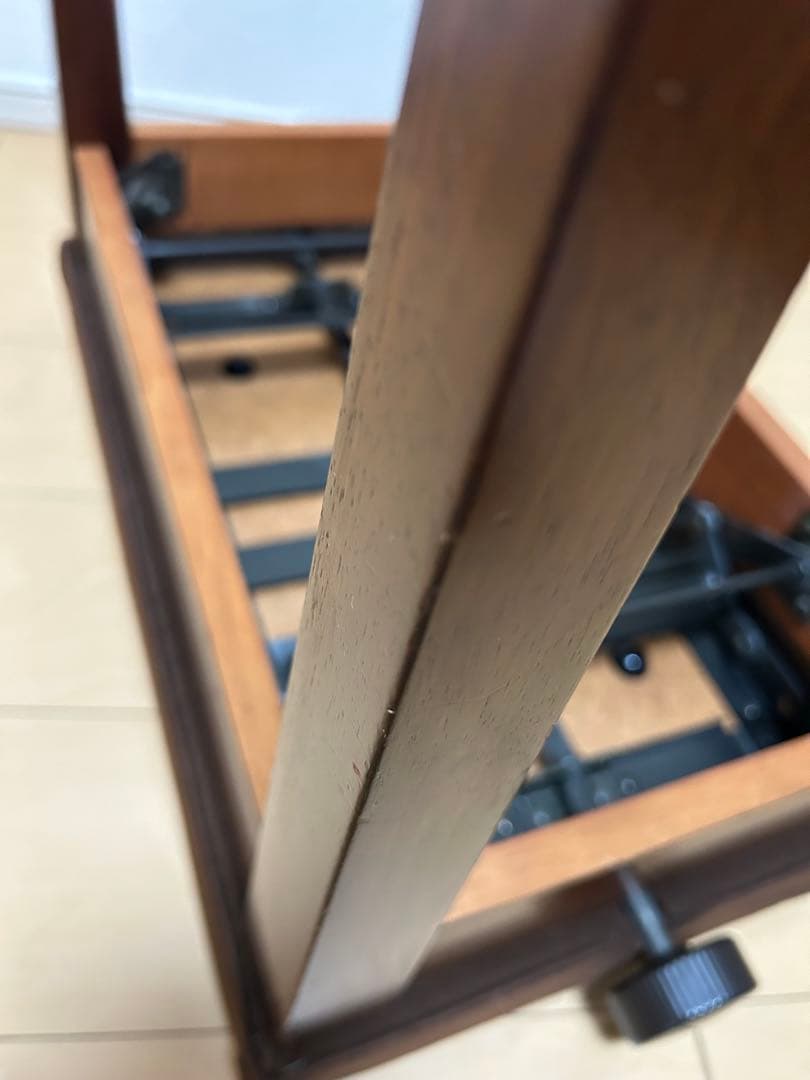 【Rosanoriページ】YAMAHA ピアノ椅子　茶　ウォールナット