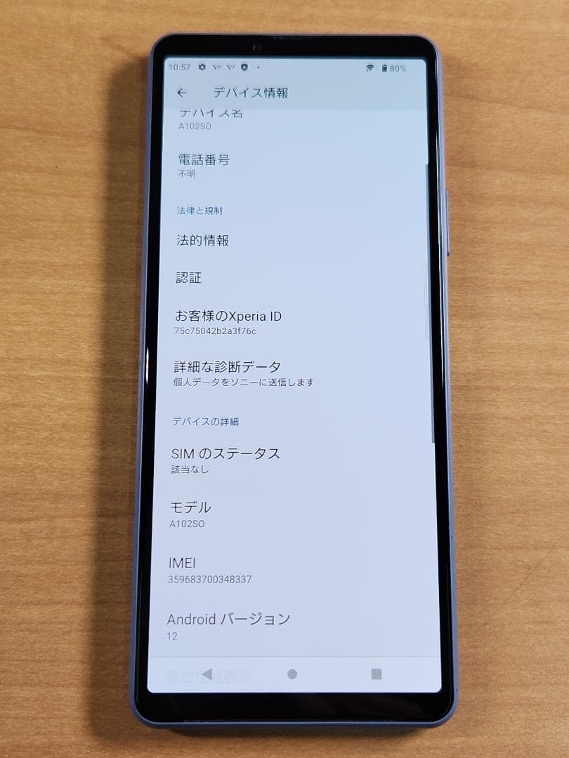スマートフォン本体 030500E XPERIA A102SO 128GB