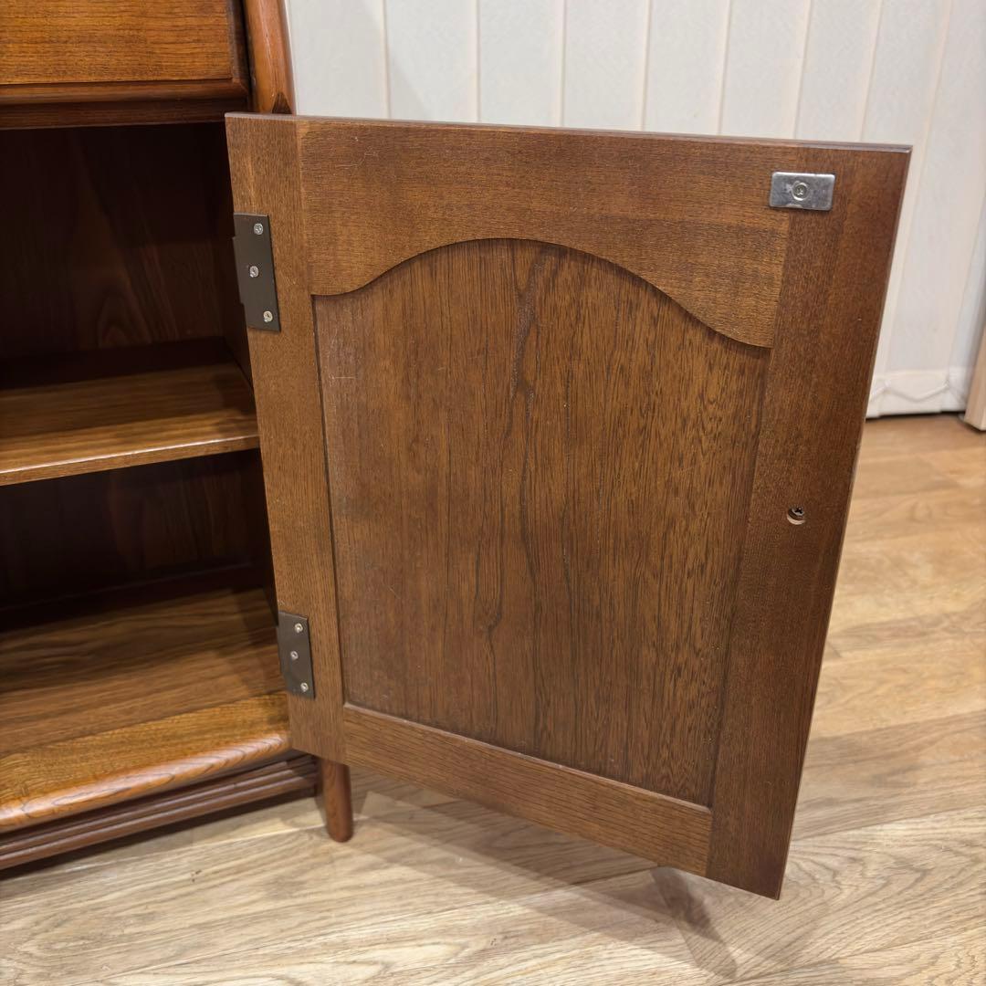 極美品 OLD karimoku オールド カリモク コロニアル 電話台 花台