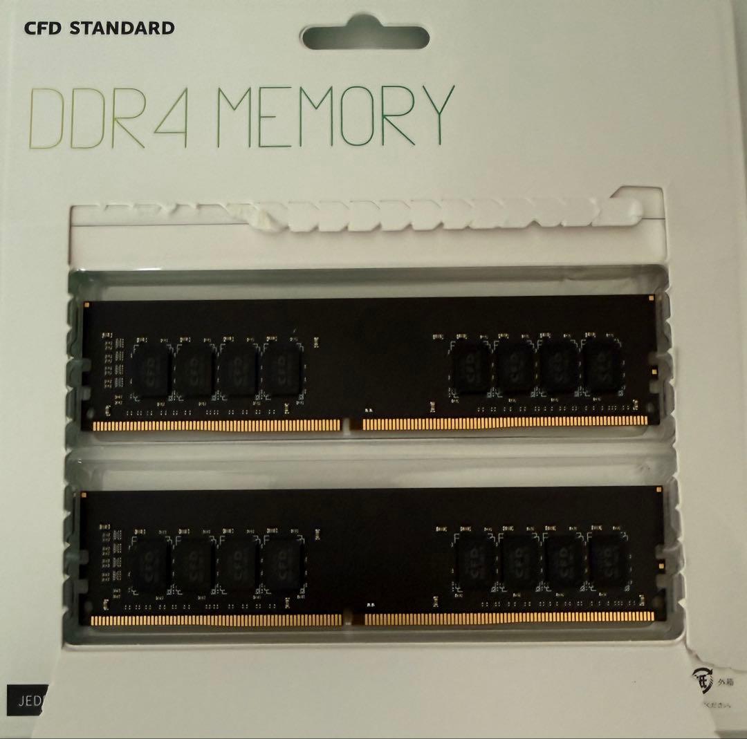 メモリー CFD DDR4-2666 32GB 16GBx2 W4U2666CS