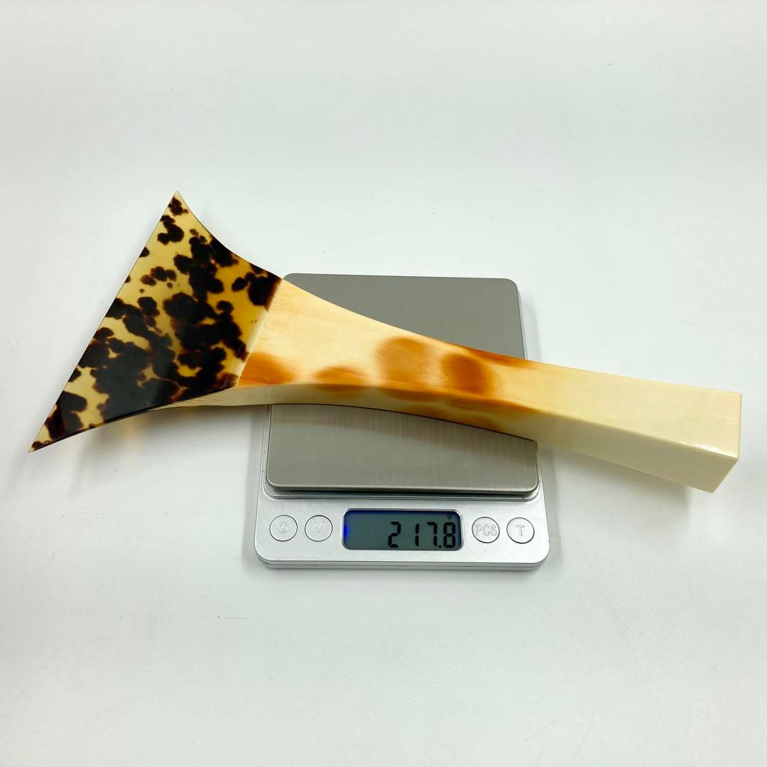 三味線 バチ 天然素材 鼈甲 先べっ甲 希少 高級 保管ケース付き