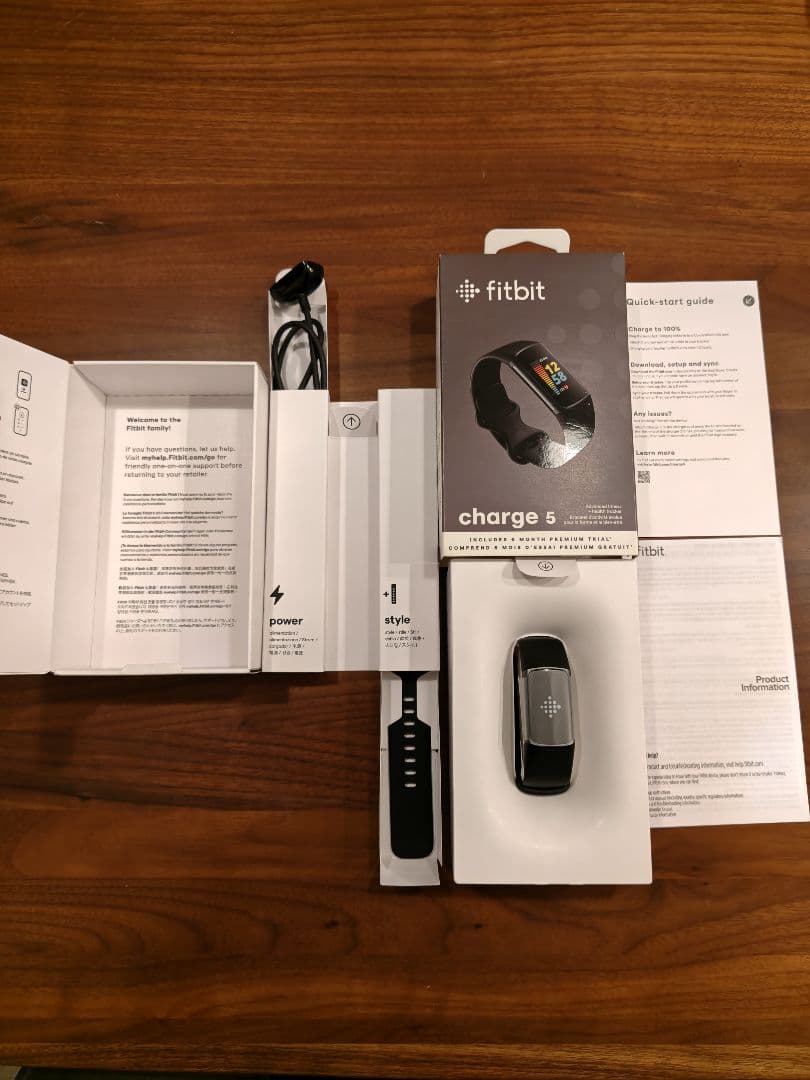 Fitbit Charge 5（動作確認済み・美品）