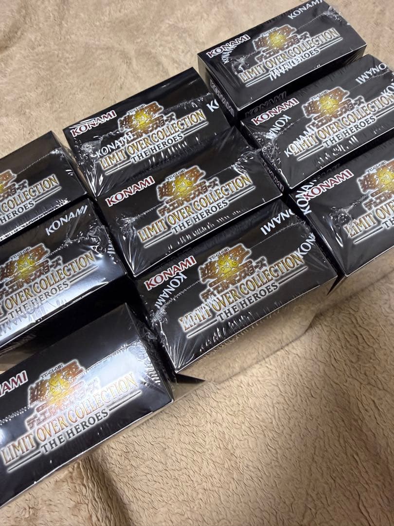 遊戯王 リミットオーバーコレクション9BOX 特典3パック付