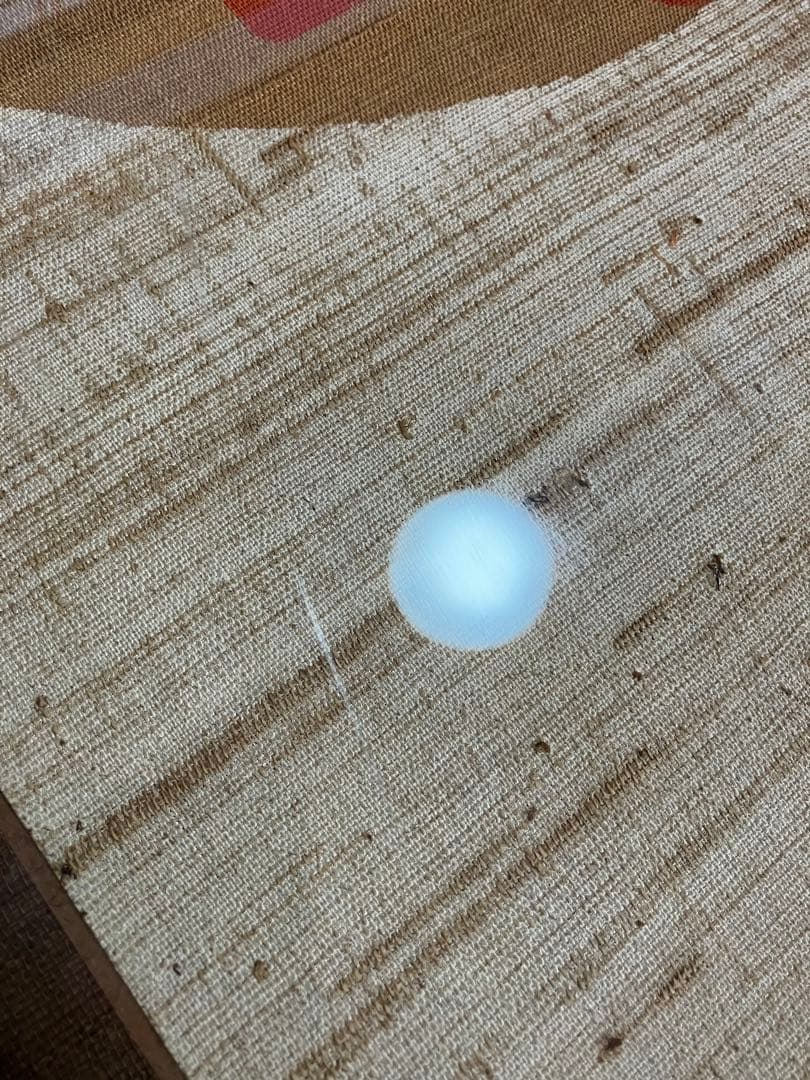 芹沢銈介 額装 型染 寿の字 掛軸 染付 旧家引取品