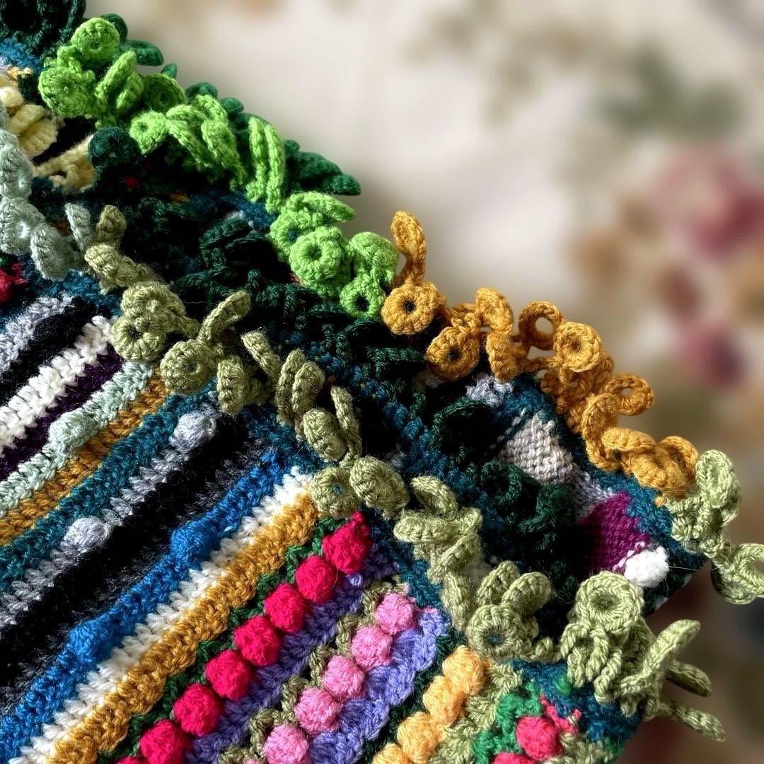 ★handmade★大判♡可愛いチューリップ畑♡ マルチカバー〜百花繚乱〜