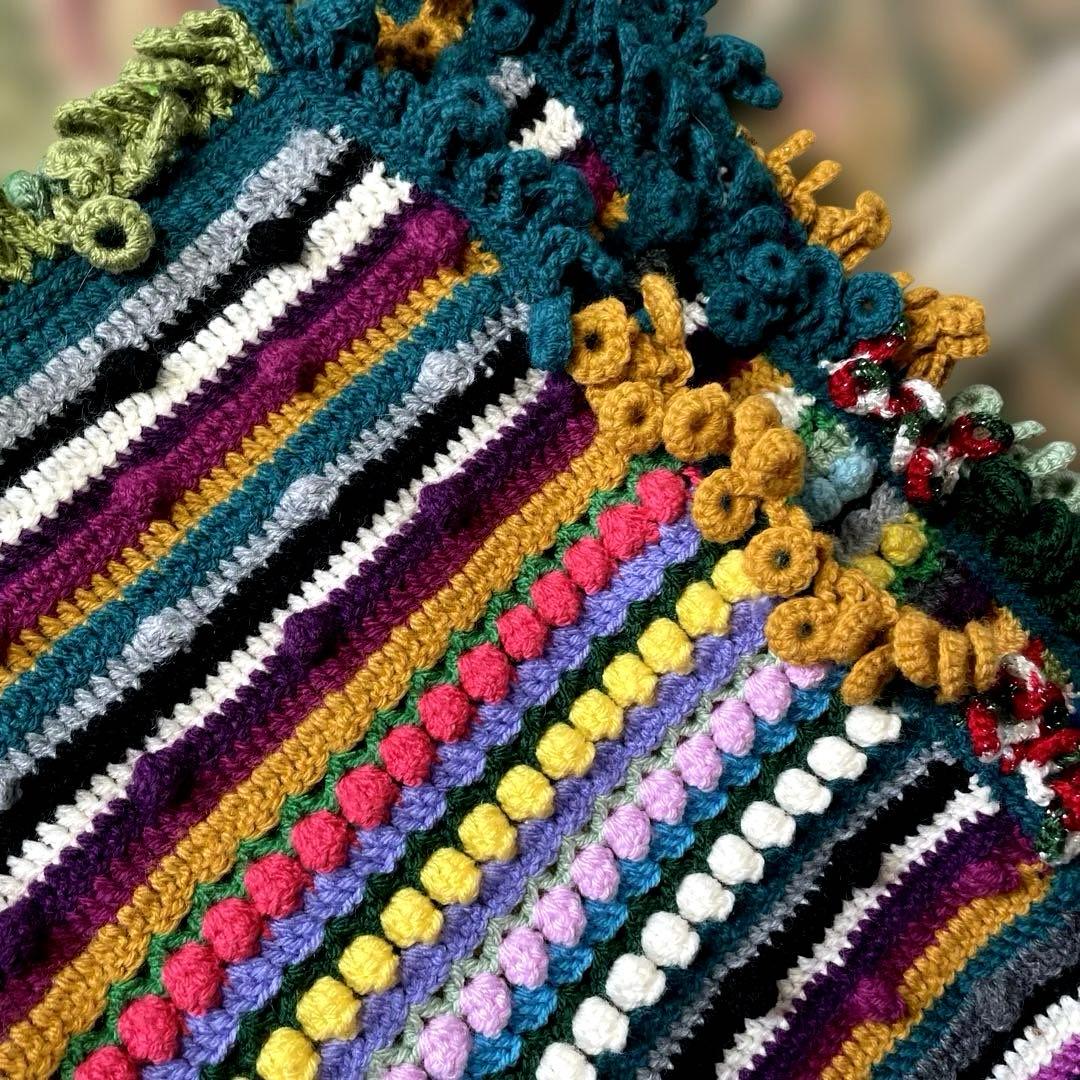 ★handmade★大判♡可愛いチューリップ畑♡ マルチカバー〜百花繚乱〜