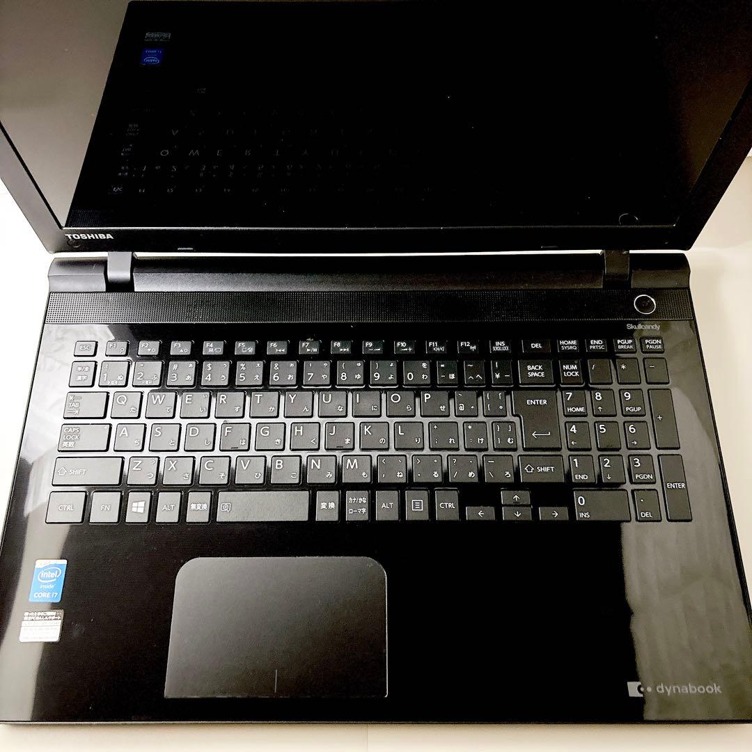 高性能i7✨SSDで快適 メモリ8GB カメラ フルHD ノートパソコン 東芝