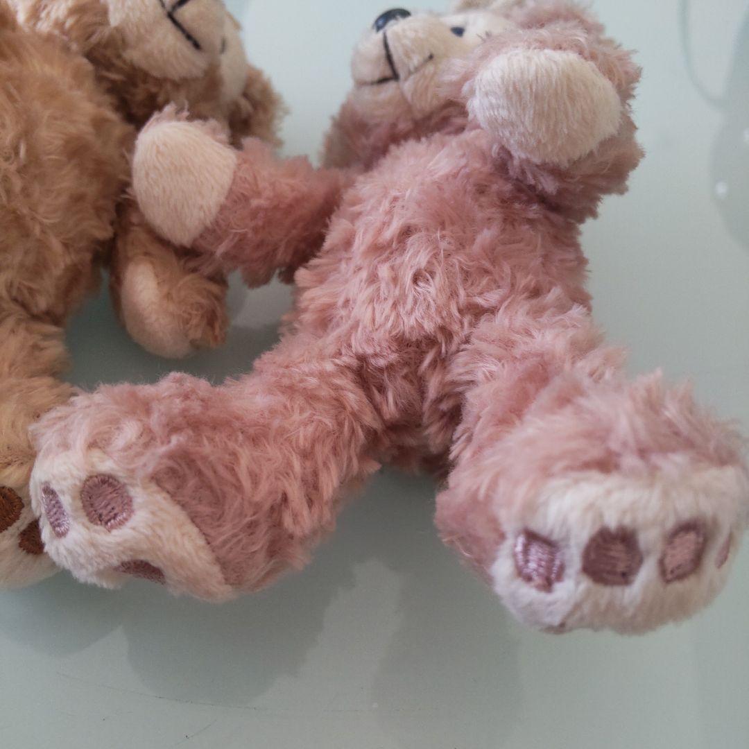 【2点セット】ダッフィー & シェリーメイ / ぬいぐるみチャーム