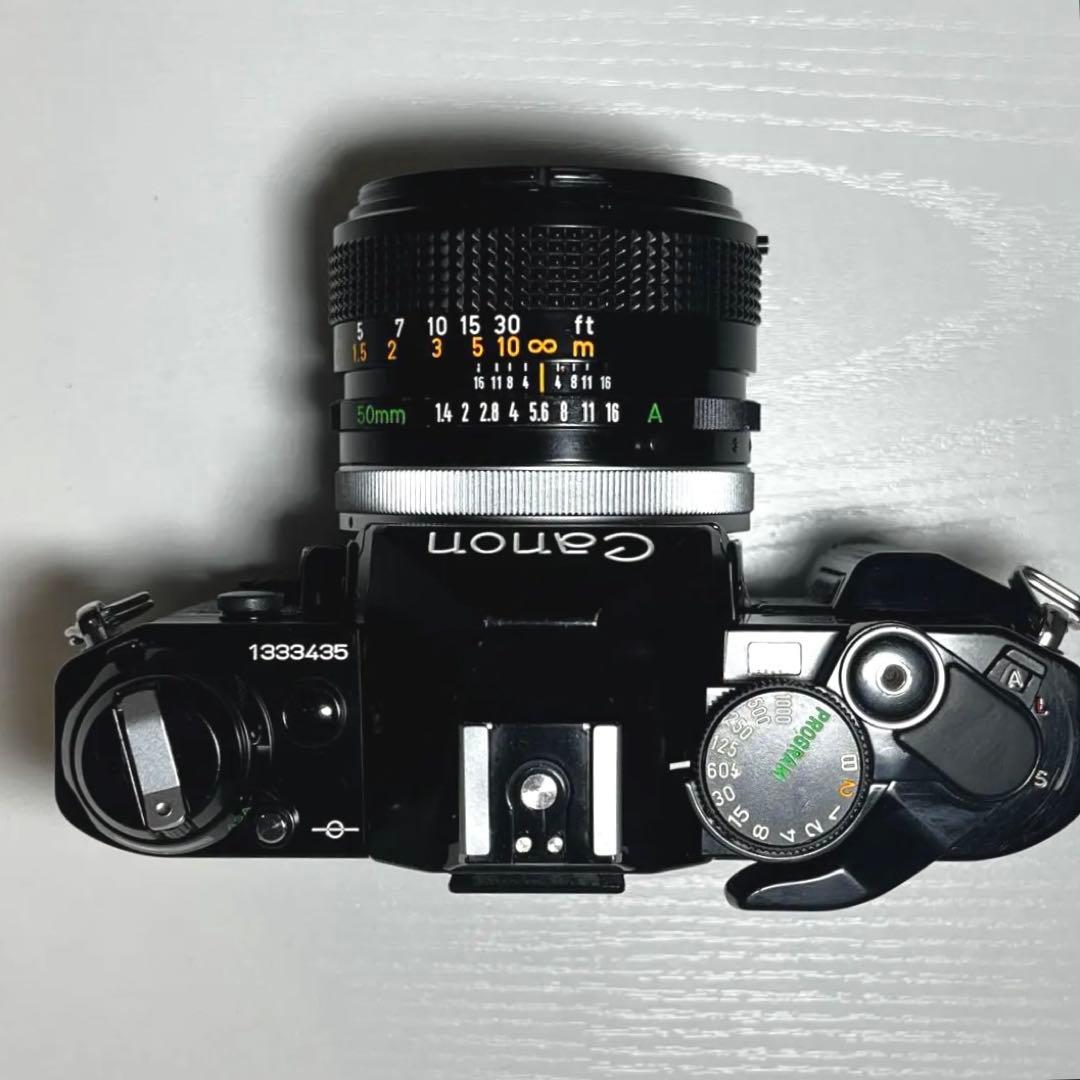 【整備品】Canon AE1 Programフィルムカメラ 50mm f/1.4
