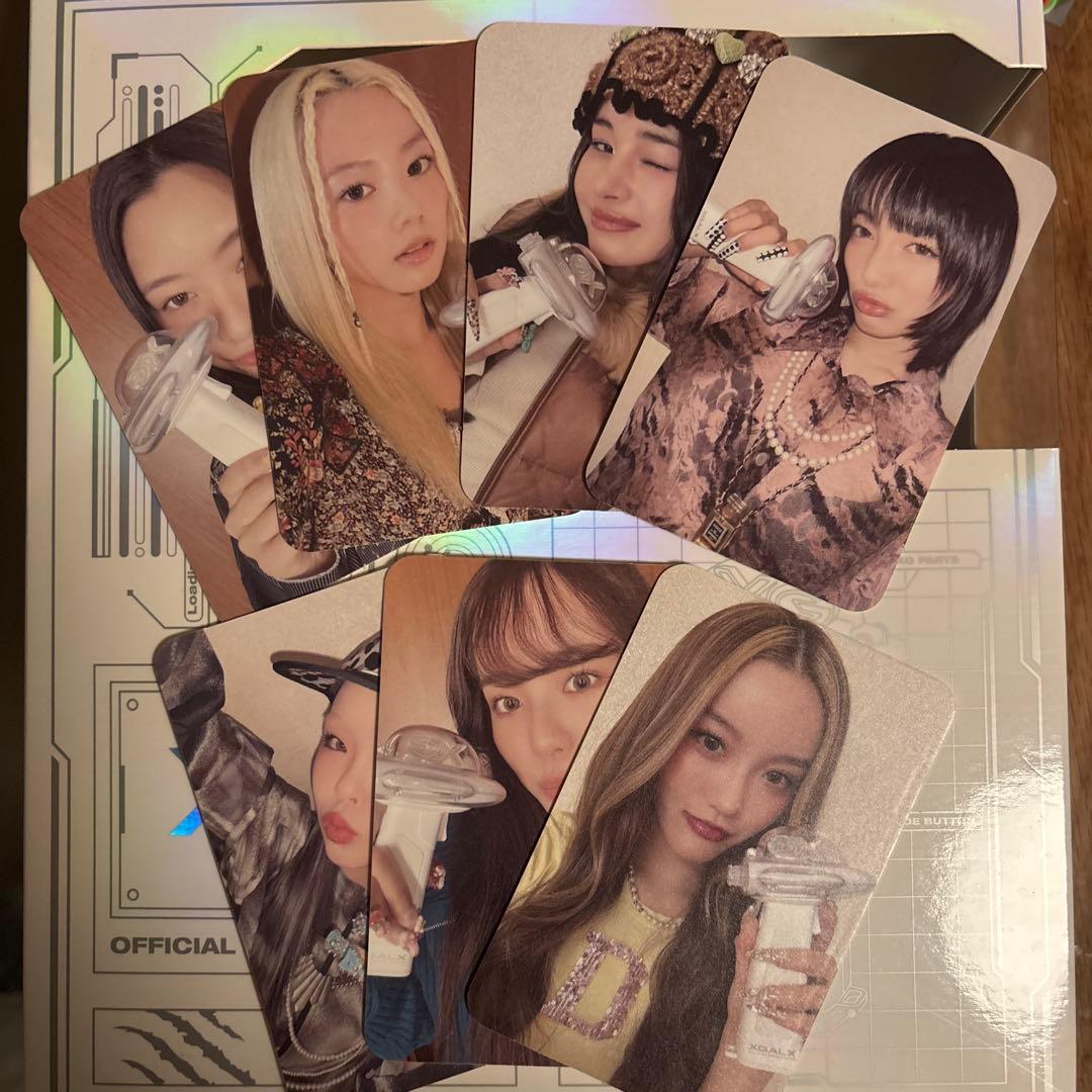 XG オフィシャルペンライト　トレカ付き　美品