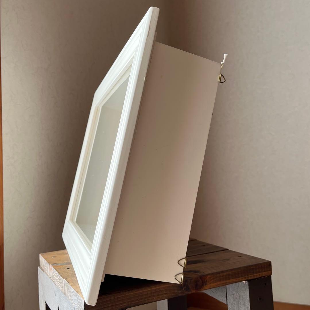 【ハンドメイド】木の実オブジェ　フレーム入り