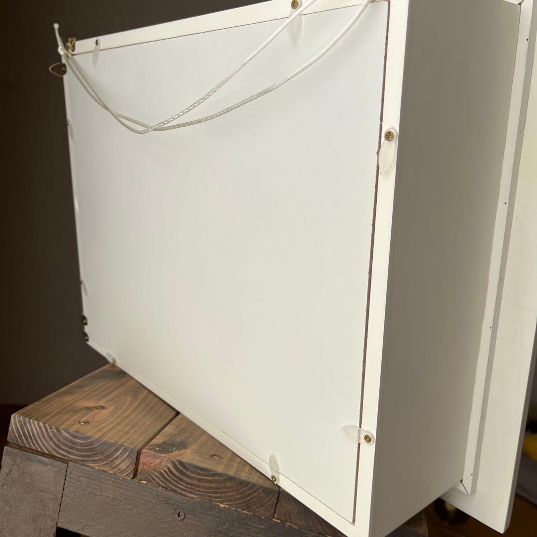 【ハンドメイド】木の実オブジェ　フレーム入り