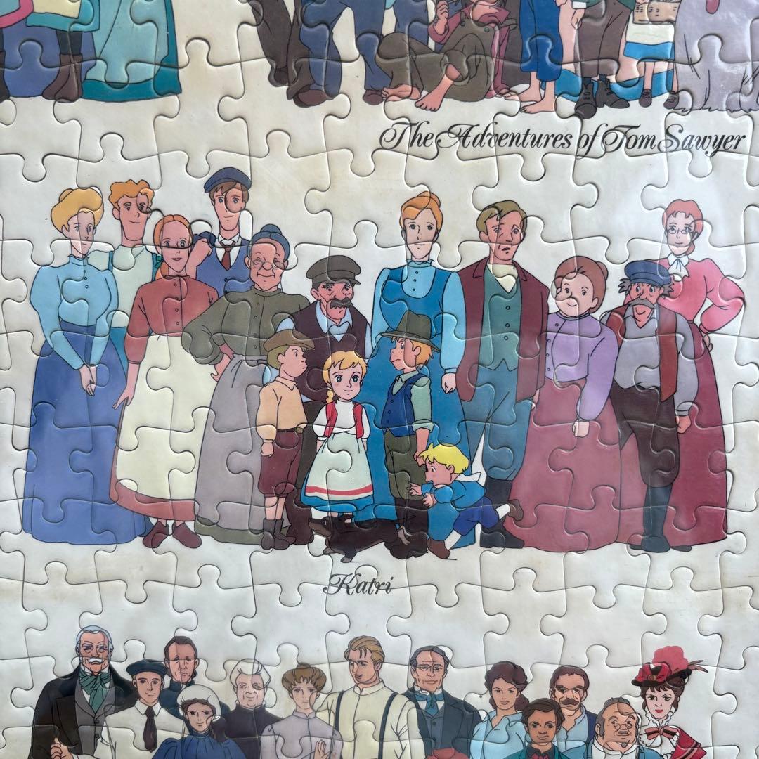 【希少】世界名作劇場　大集合パズル　完成品　1000ピース