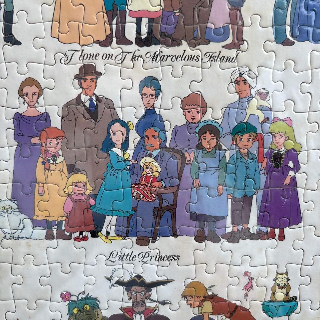 【希少】世界名作劇場　大集合パズル　完成品　1000ピース