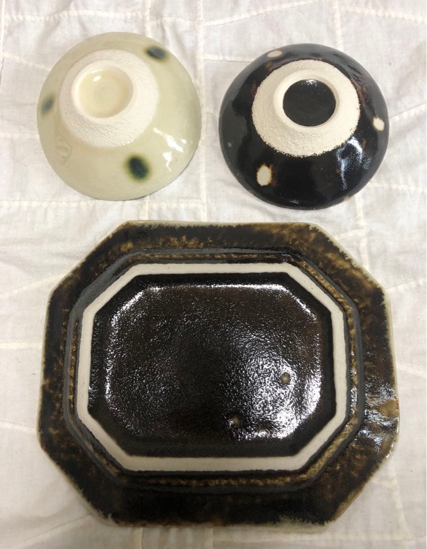 大沼道行さん　器　メリー鉢S 八角長皿
