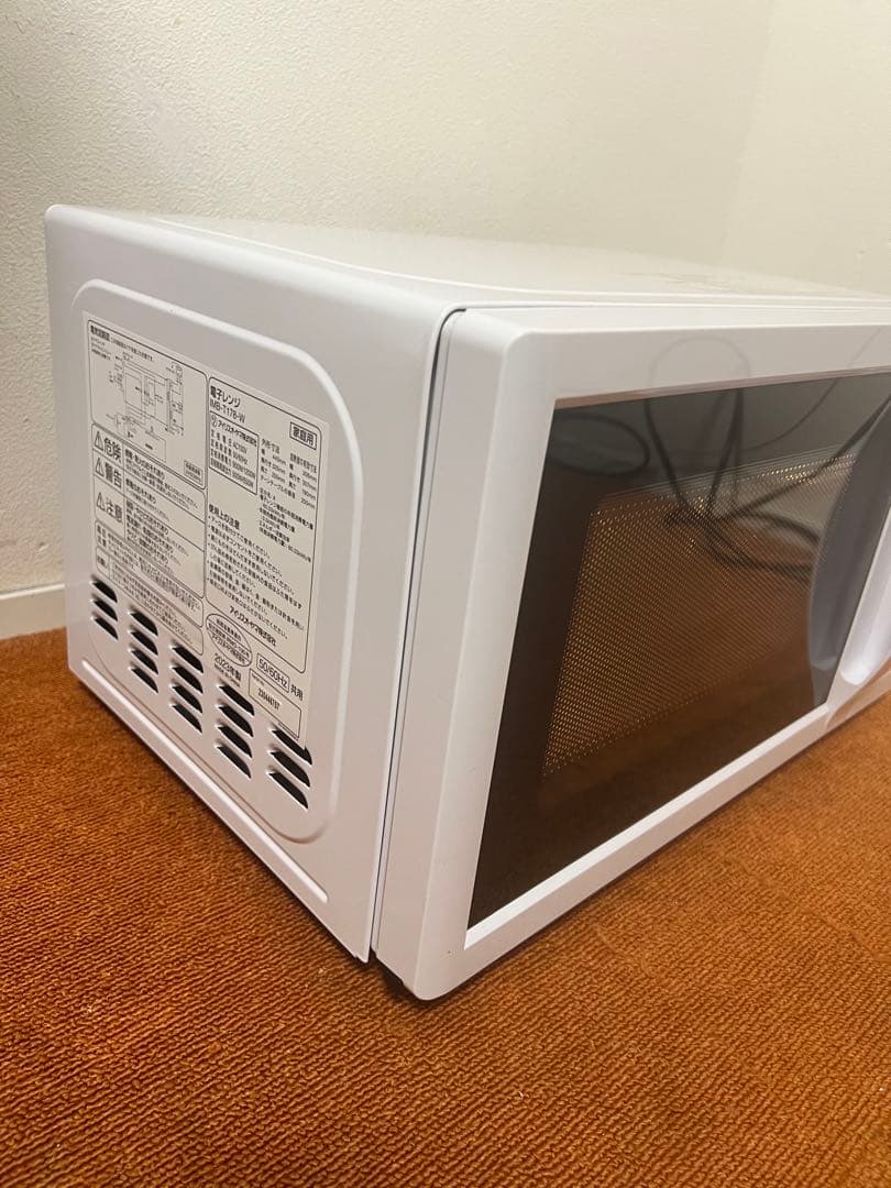 美品 アイリスオーヤマ 2023年製 ヘルツフリー 電子レンジ