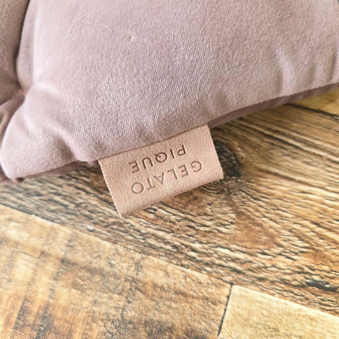 gelato pique ジェラートピケ ベロアハートクッション 2個セット