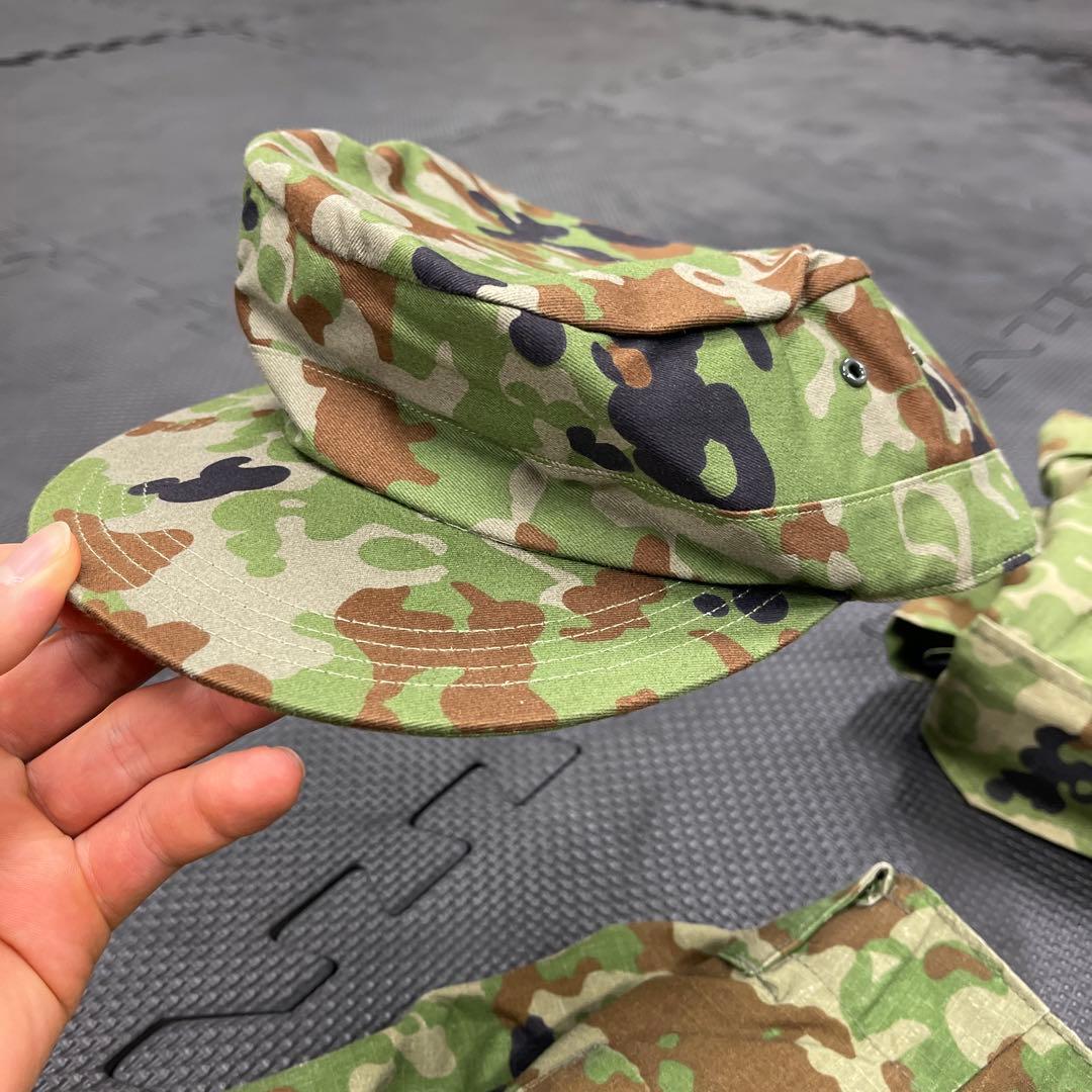 【実物PX品】陸上自衛隊迷彩服2型装備一式フルセット（服上下・帽子・銃ホルダー）