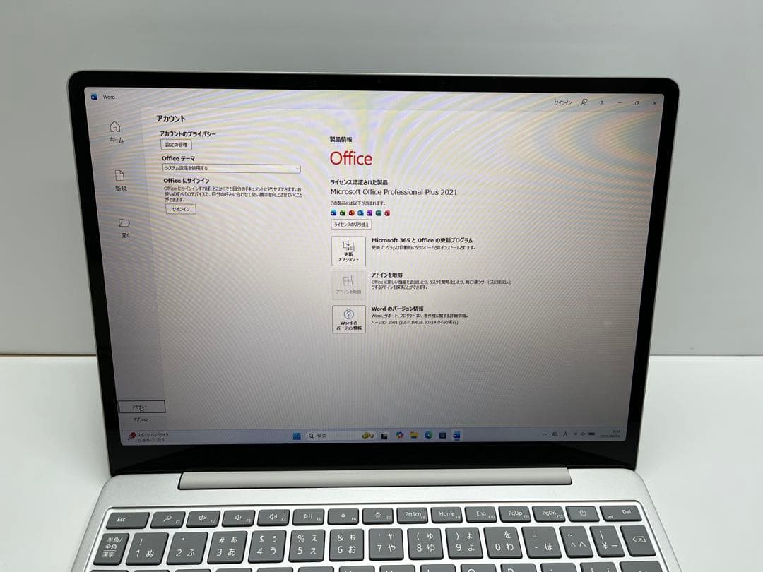 美品 Surface Laptop Go i5 8GB 128GB Office
