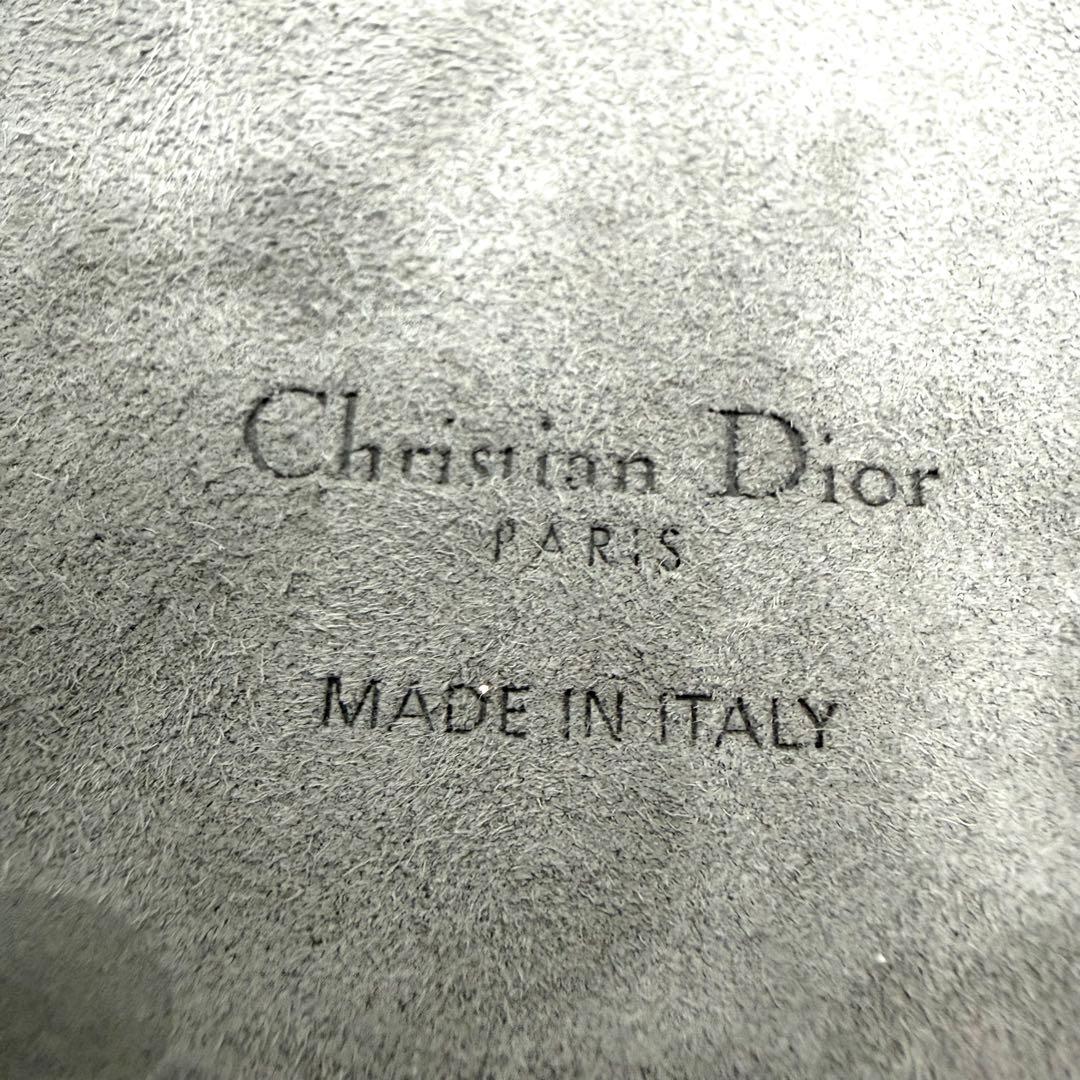美品　Christian Dior カナージュ　グレー iPhone用ケース