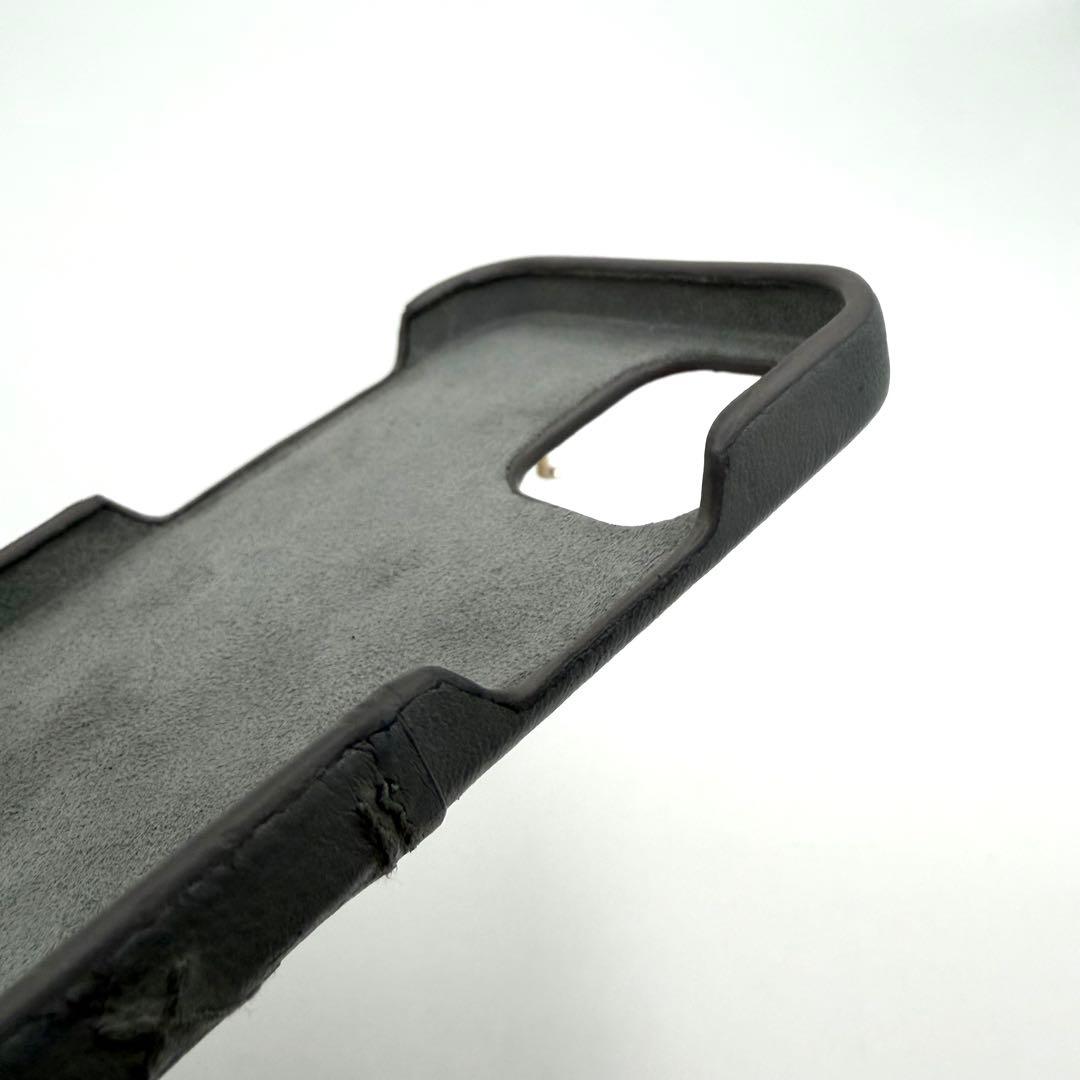 美品　Christian Dior カナージュ　グレー iPhone用ケース