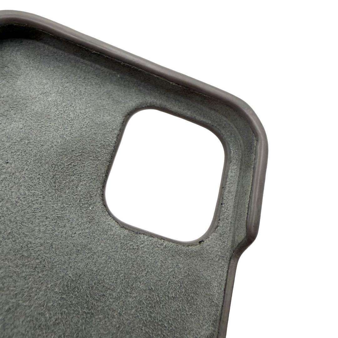 美品　Christian Dior カナージュ　グレー iPhone用ケース