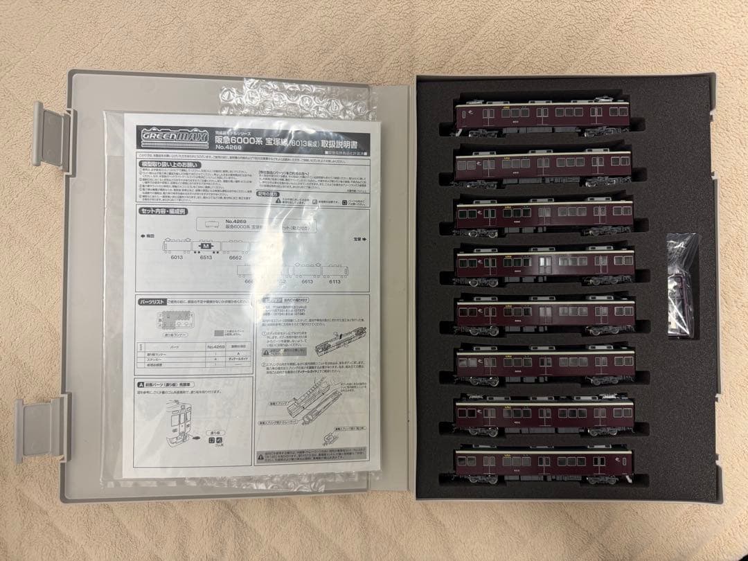 グリーンマックス 阪急6000系6013×8Rセット