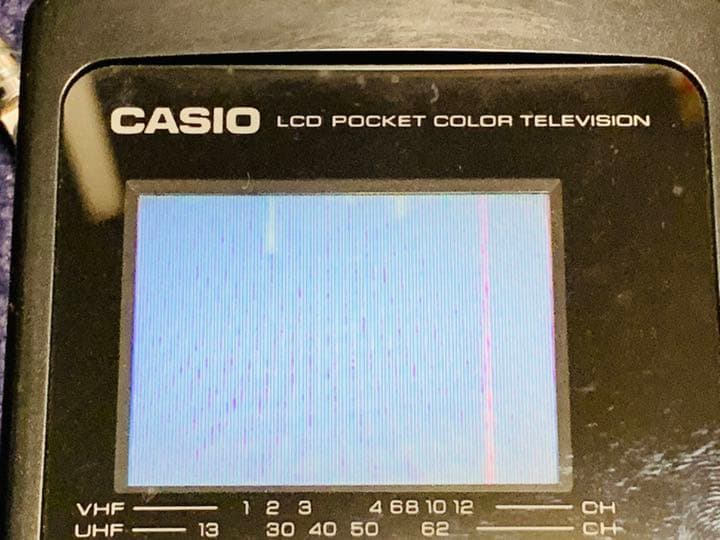 カシオ CASIO ポケットカラーテレビ(アナログ)