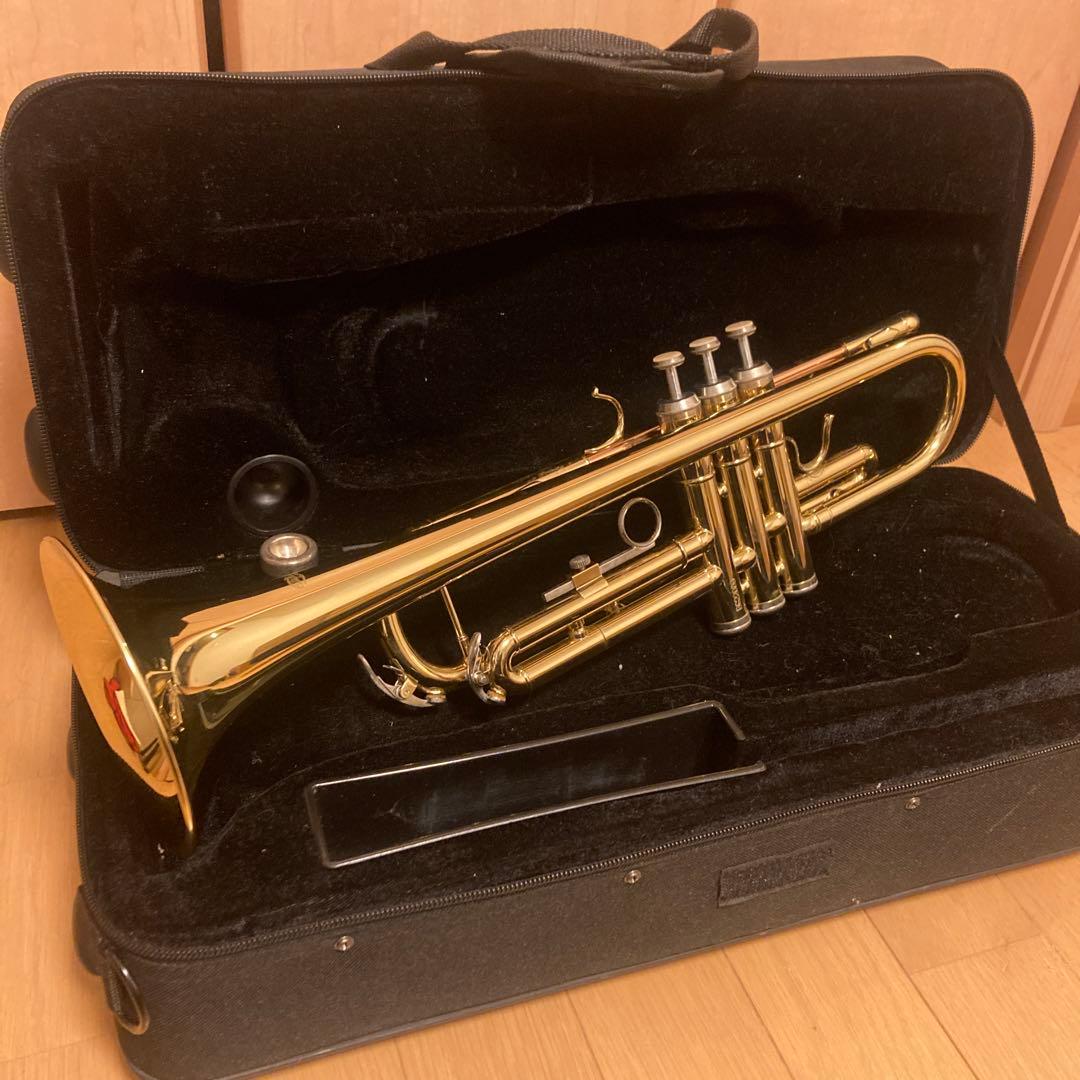 初心者　トランペット　Kaerntner ケルントナー　ケース、マウスピース付き