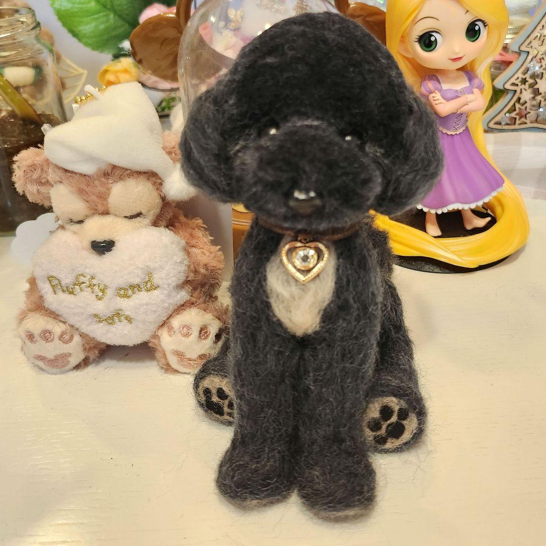 トイプードル❤️羊毛フェルト13cm 　　　　　☆お迎え決まりました☆