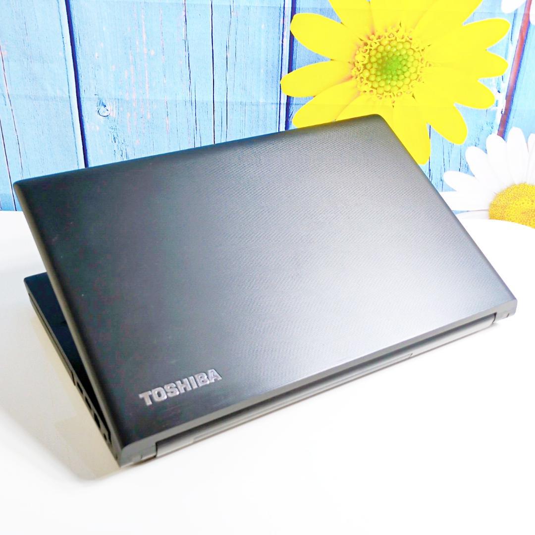 Windows11✨快適SSD✨黒✨office正規✨初心者すぐ使えるノートPC