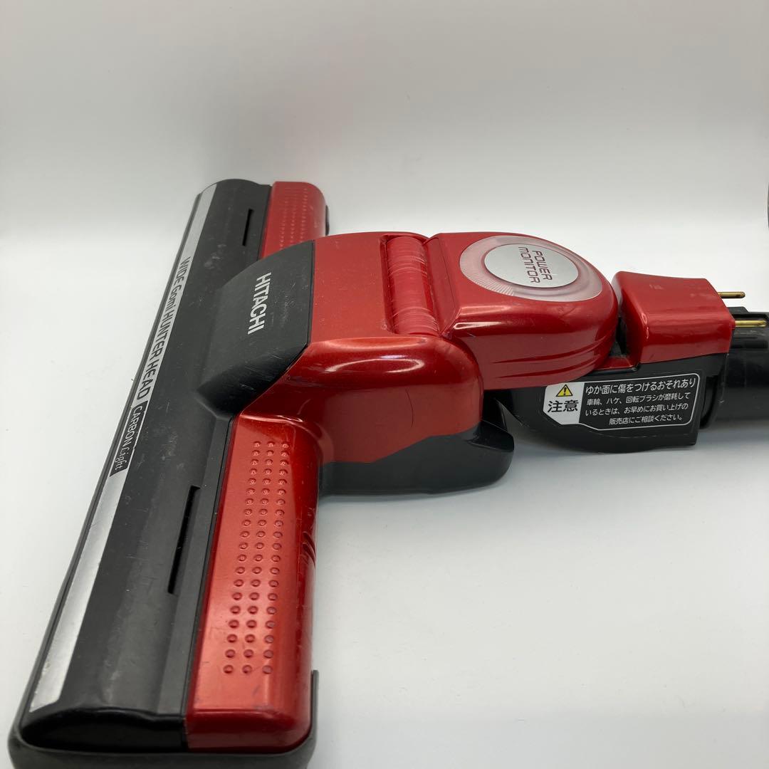 日立　掃除機　D-AP34　ヘッド　回転ブラシ　希少　中古品　赤　レッド