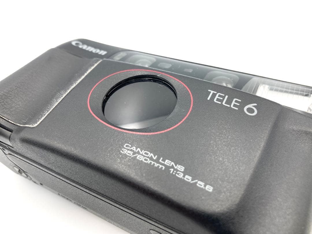 【完動品】Canon TELE6　コンパクトカメラ　動作確認済み　C42