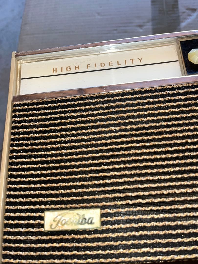 Toshiba ラジオ　アンプリファイヤー　TA420 レア物