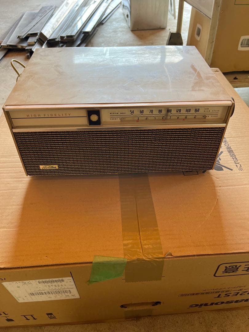 Toshiba ラジオ　アンプリファイヤー　TA420 レア物