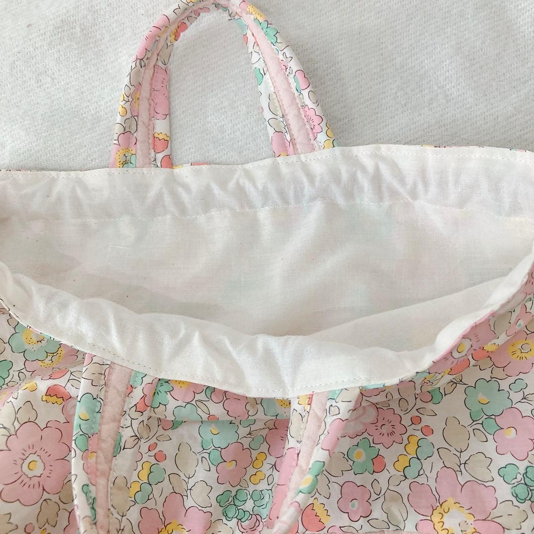 入園入学セット　ヌビ　リバティ　ピンク