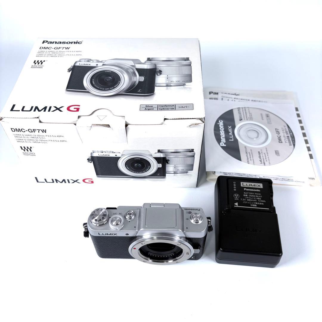 ルミックス⚫︎LUMIX DMC-GF7 ミラーレス一眼