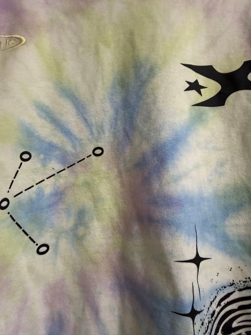 XG Tie Dye Crew Neck Tee Tシャツ ダイダイ XL