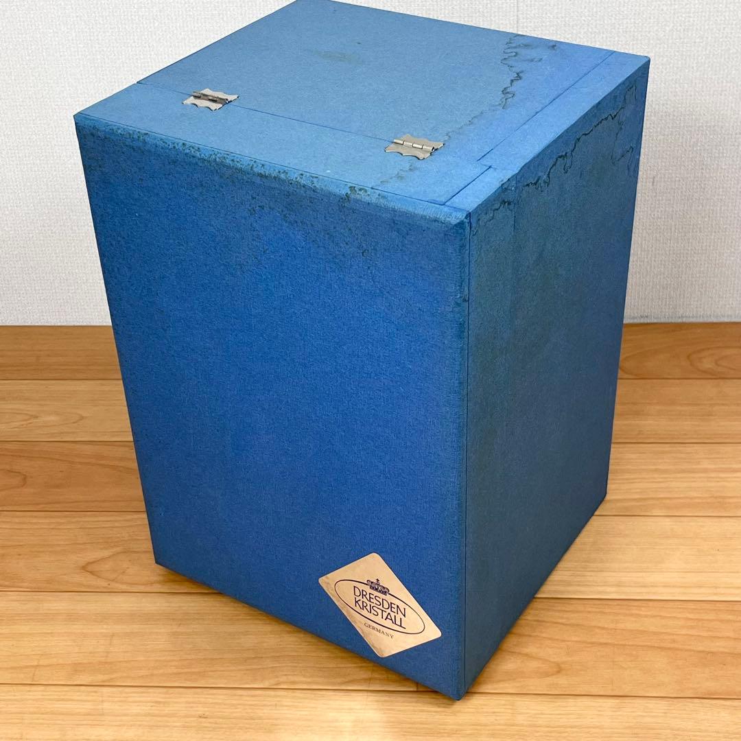 【新品未使用】DRESDEN KRISTALL ドレスデンクリスタル　切子　花瓶