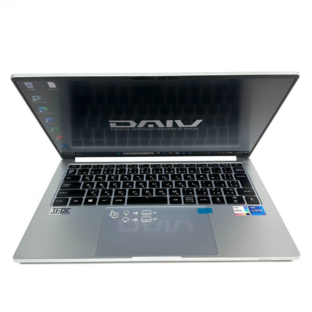 美品 DAIV 4P i7 512GB 32GB バッテリー新品同等 ゲーミング