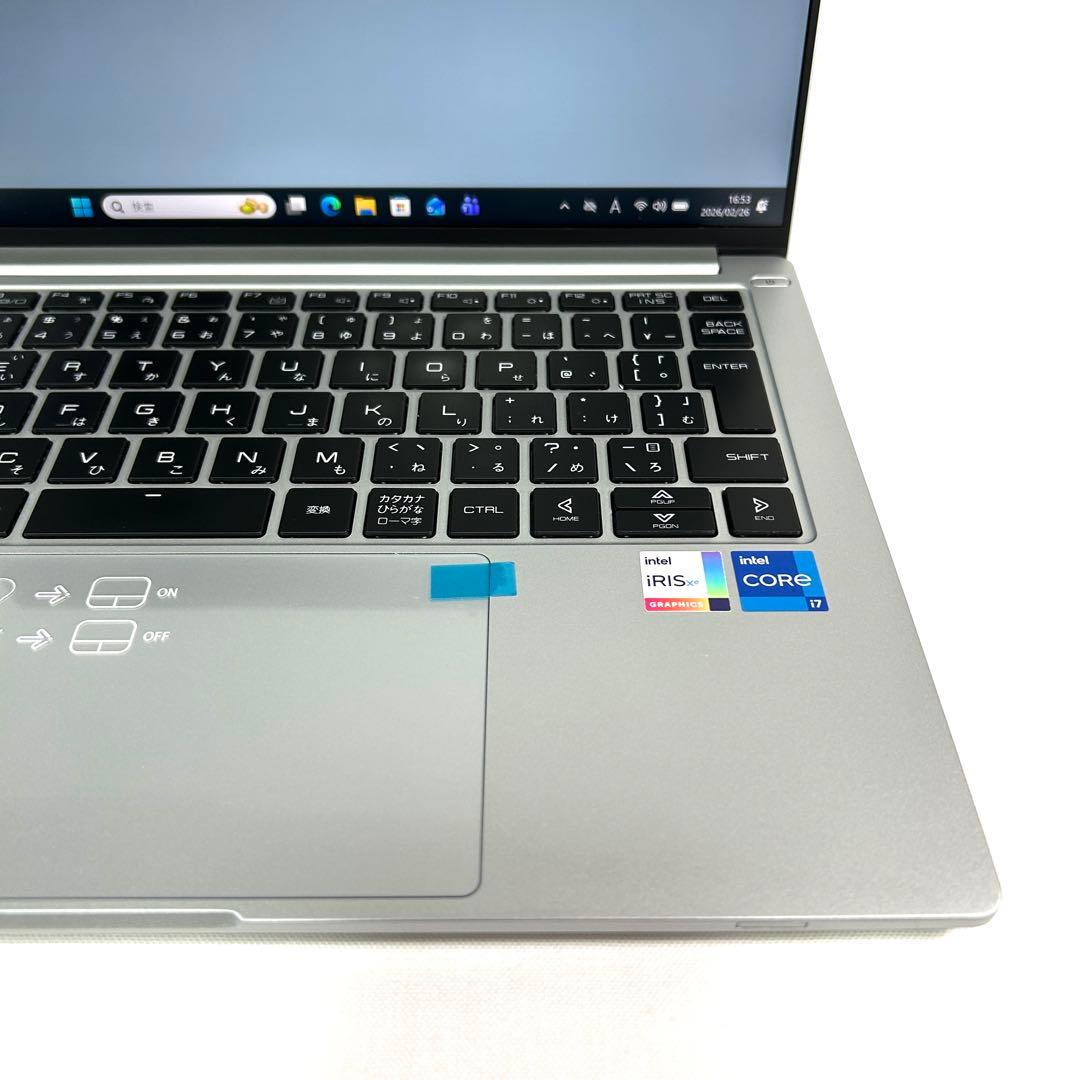 美品 DAIV 4P i7 512GB 32GB バッテリー新品同等 ゲーミング