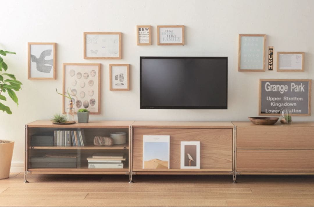 ⭐️美品⭐️無印良品⭐️ボックス引出し２段⭐️ステンレスユニットシェルフ⭐️ワイド 中