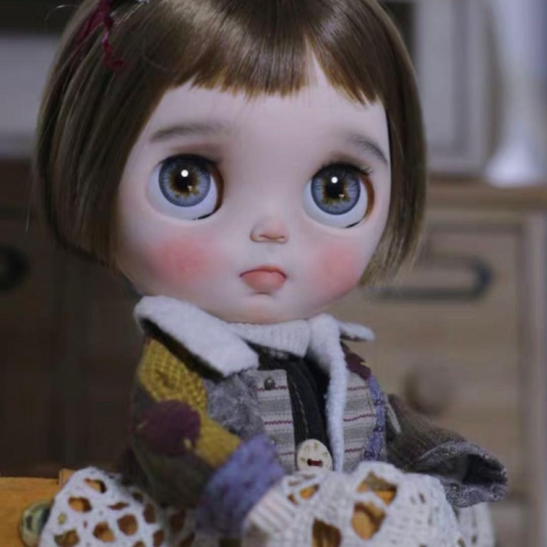 作家様カスタムブライス まんまる かわいい カスタムドール フルセット