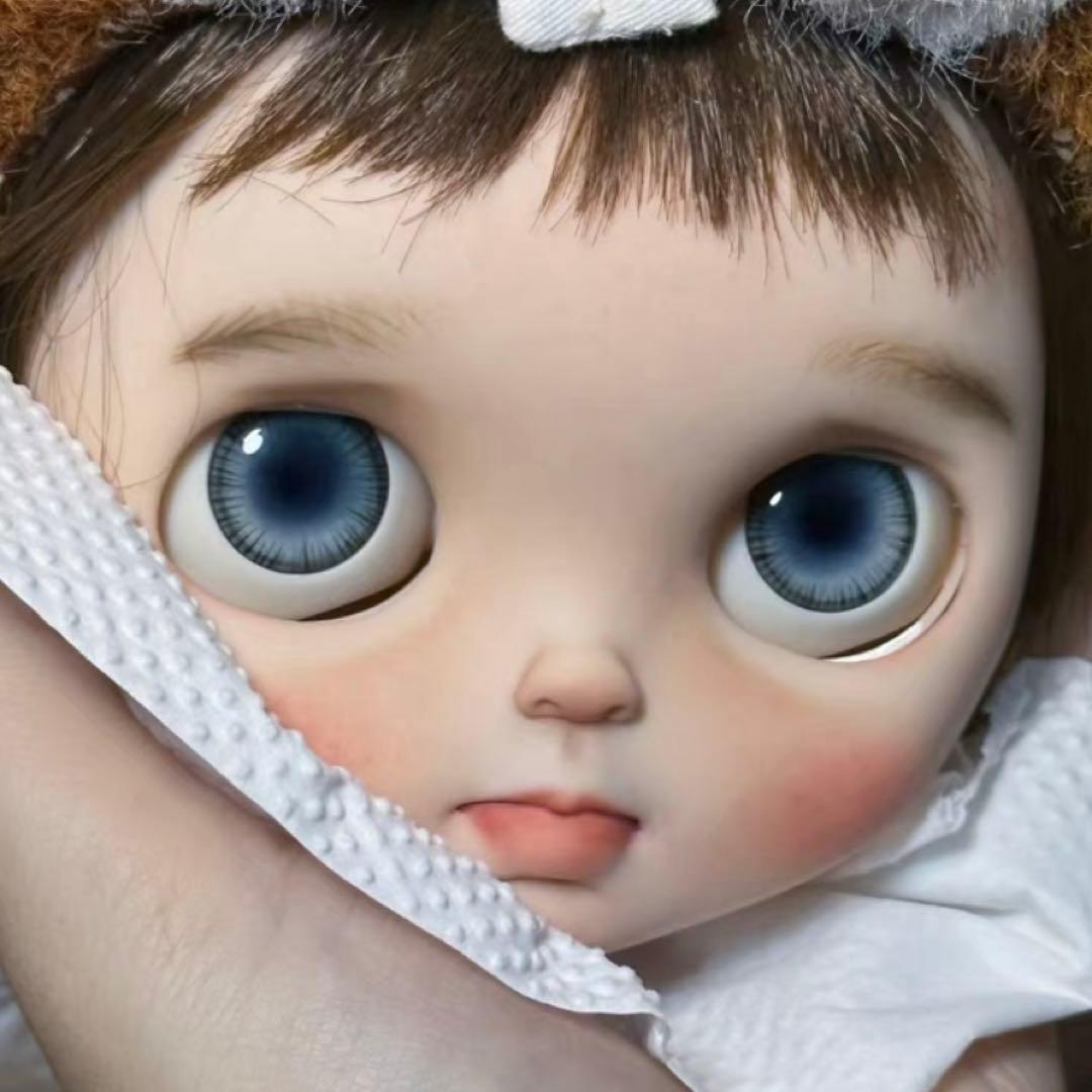 作家様カスタムブライス まんまる かわいい カスタムドール フルセット