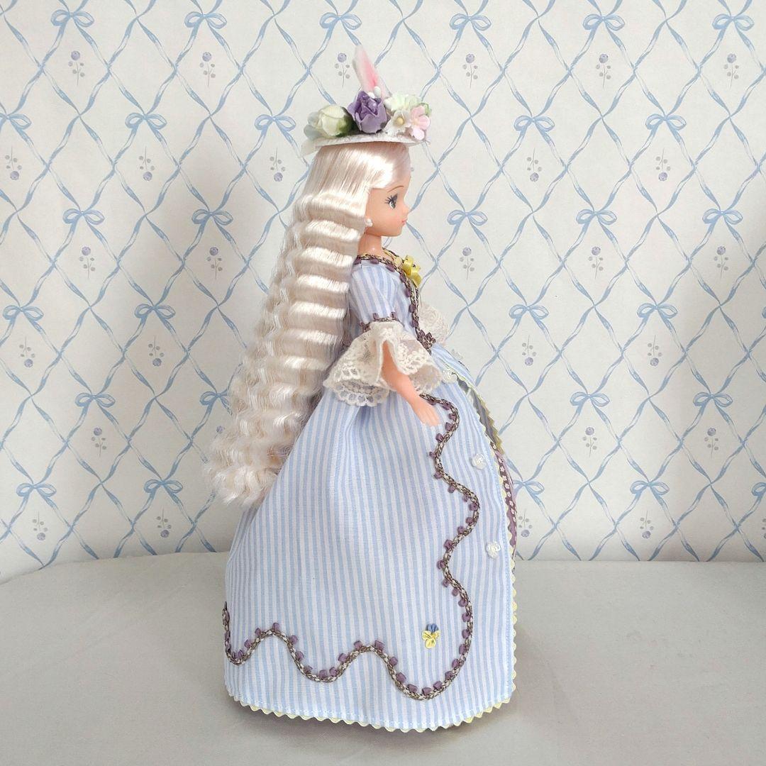 イースターボンネット付　マリーアントワネット　ロココドレス　ハンドメイド　うさ耳