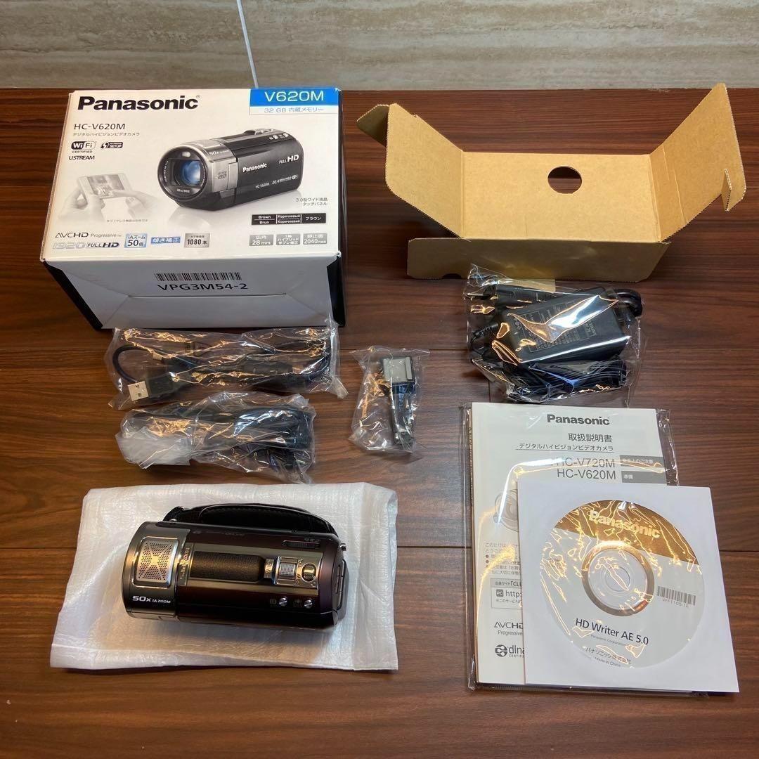 Panasonic HC-V620M ビデオカメラ 3071