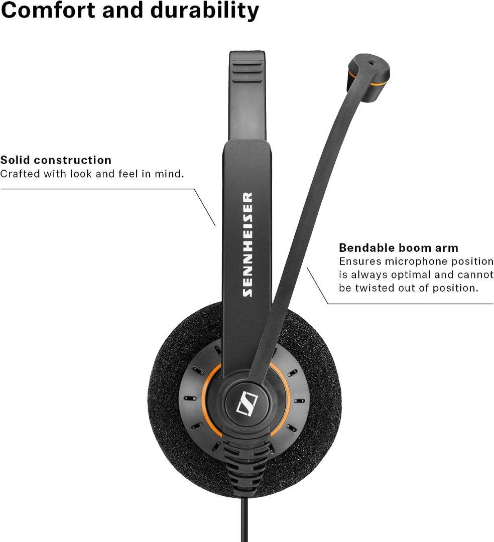 ゼンハイザー SC 60 USB ML  両耳USBヘッドセット【ラベル剥がれ】
